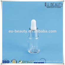 Empty Clear Glass Dropper Bottle for Essential Oil